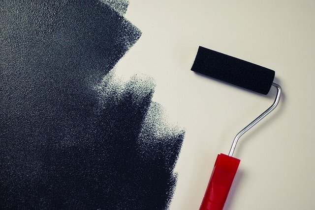 How can you paint and not stain your surroundings?